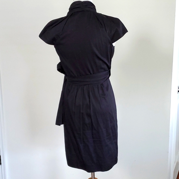 Diane Von Furstenberg Vern Wrap Dress Black - Picture 5 of 8